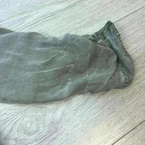 Express Long Button Front V-Neck Dress Size M - Picture 10 of 11